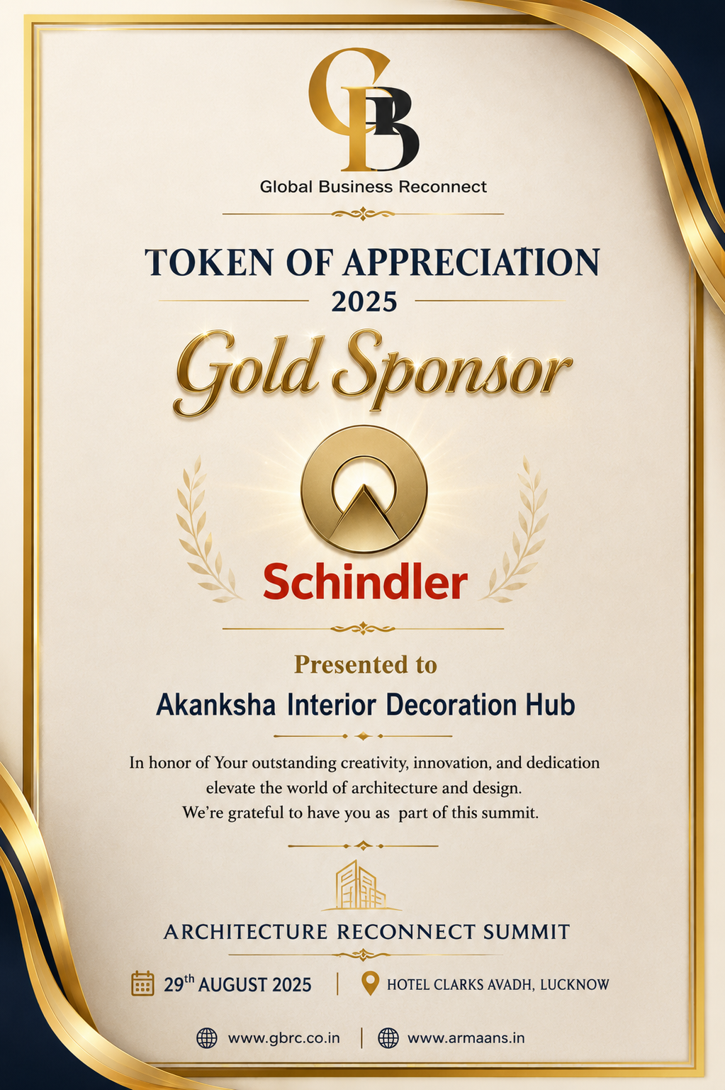 Gold Sponsor Appreciation 2025