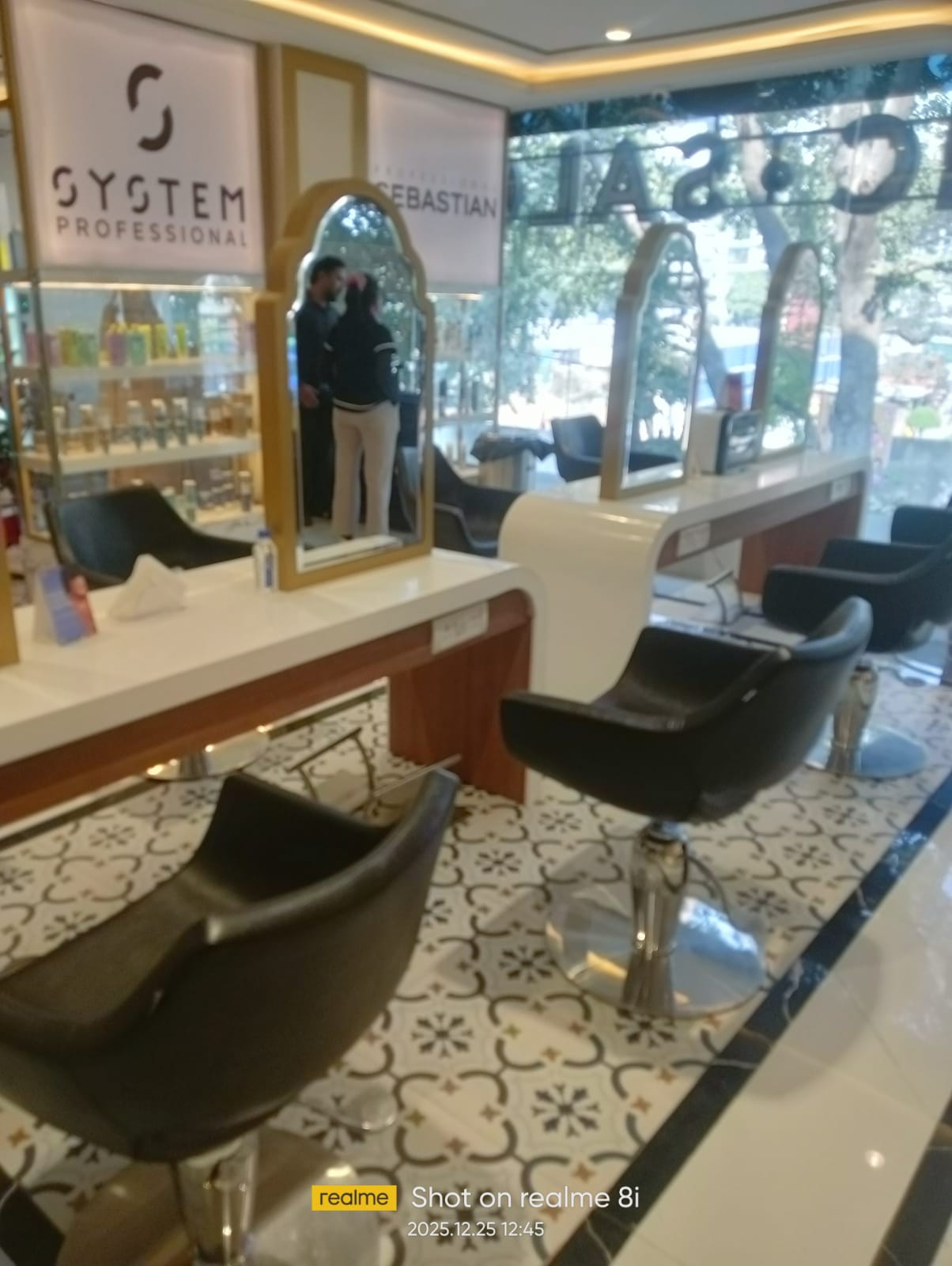5. Premium Hair Styling Area