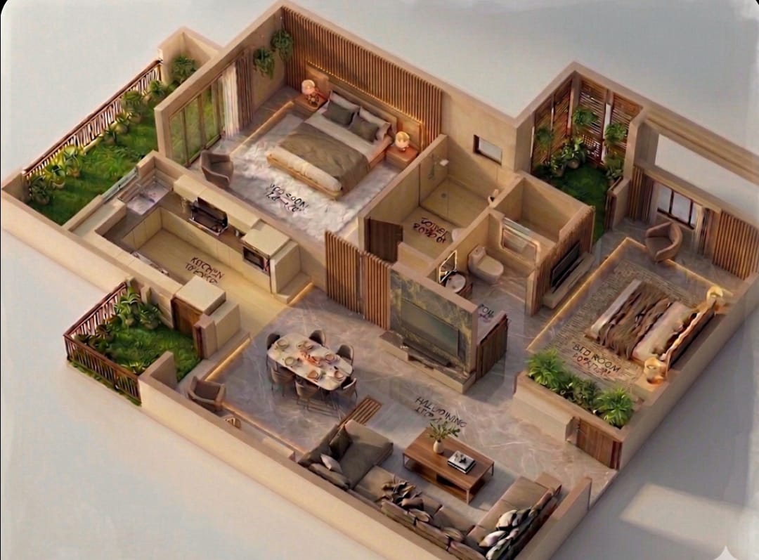 Luxury Villa Dining And Living