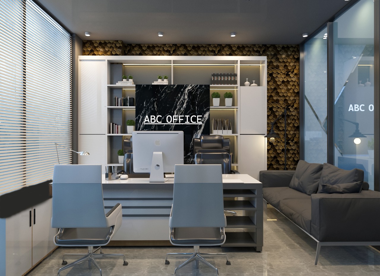 Modern Office Cabin Executive Desk
