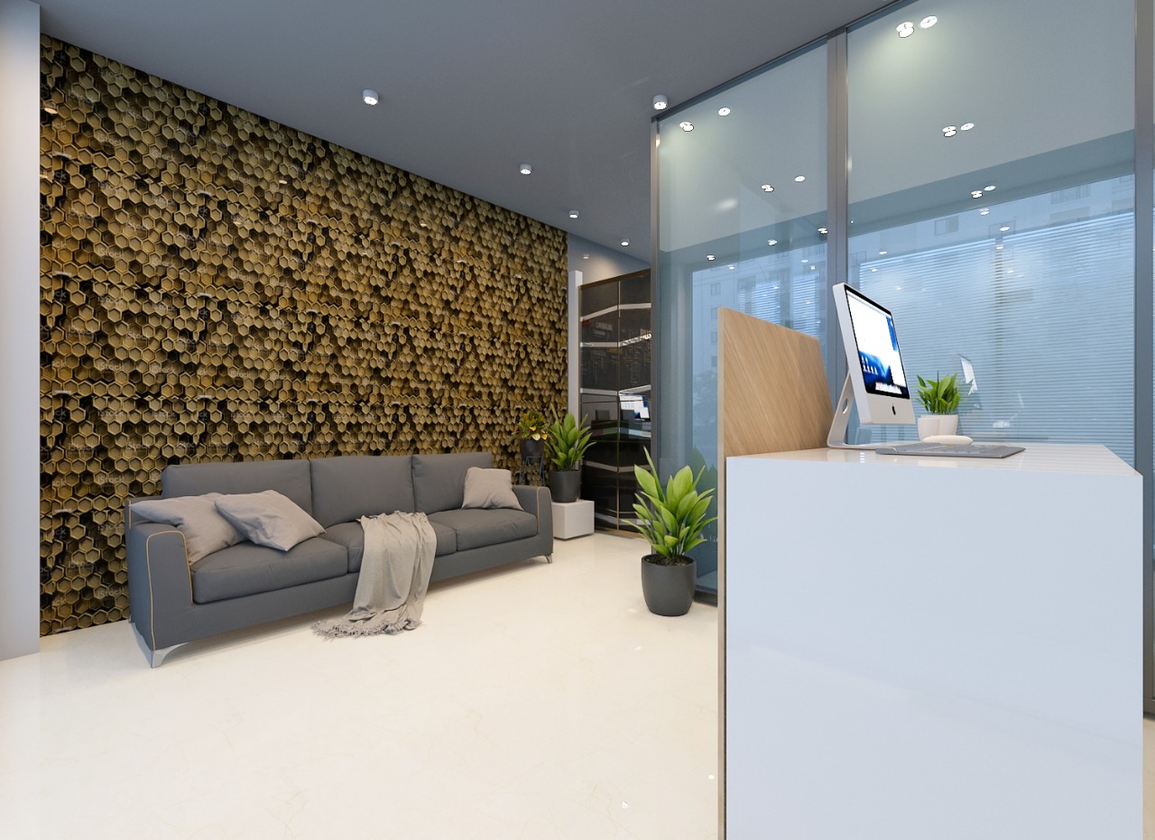 Office Waiting Lounge & Reception Area