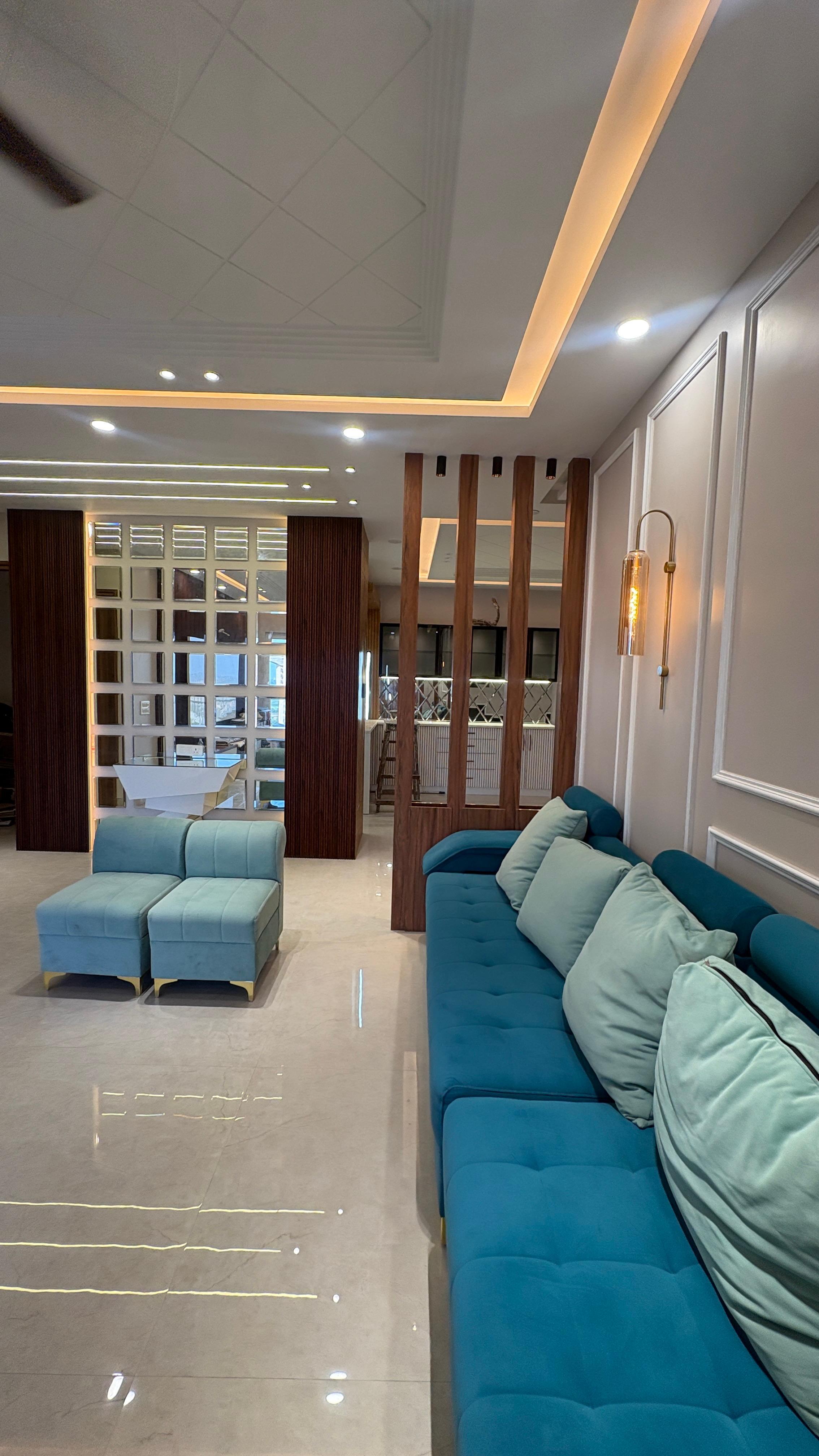 Teal Living Room Sofa Set